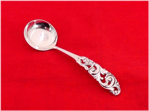 Norwegian Silver Cream Ladle by Mylius