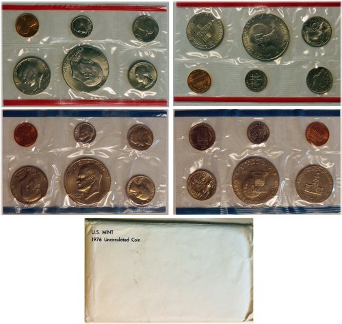 Bicentennial US Mint Set with Eisenhower Dollar