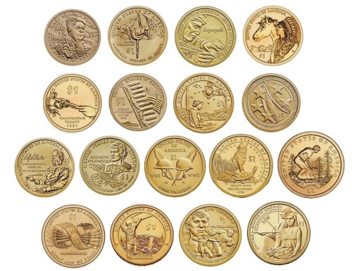 Sacagawea Heritage Dollar Set