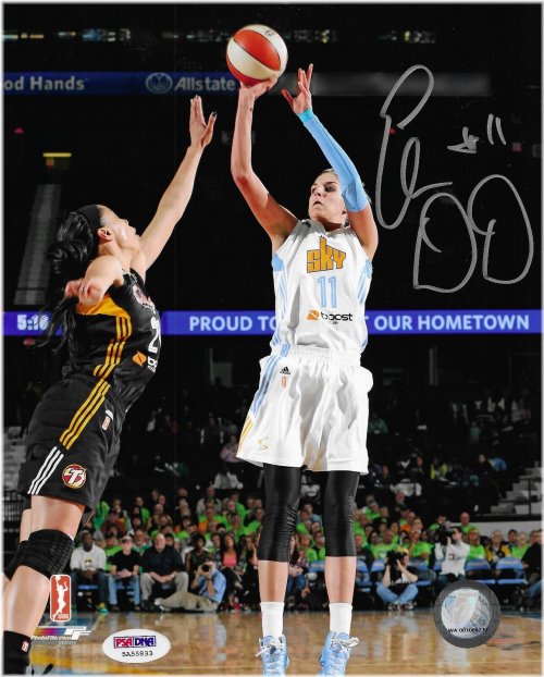 Chicago Sky Autographed Photo by Elena Delle Donne with PSA/DNA COA