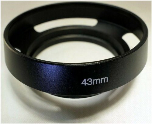 Metal Vent Shade Lens Hood