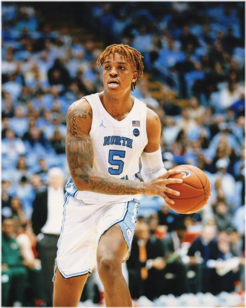 Armando Bacot Autographed North Carolina Tar Heels Photo