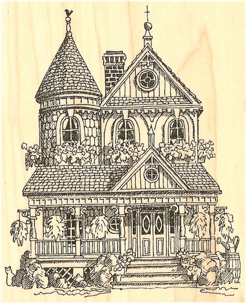 Victorian Manor Impression Stamp