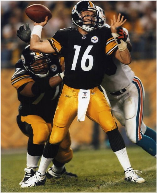 Steel City Legends: Charlie Batch Vintage Photo