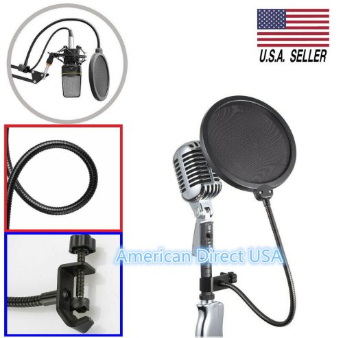 StudioShield Double-Layer Pop Filter for Crystal Clear Recordings