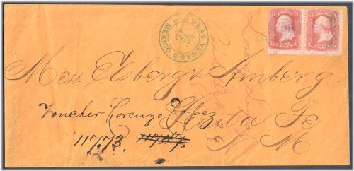 Territorial Ty 3 Postmark Envelope Cover