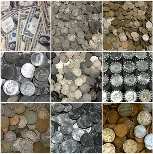 Heritage Collection - Assorted Vintage U.S. Coins and Currency with Silver Guarantee