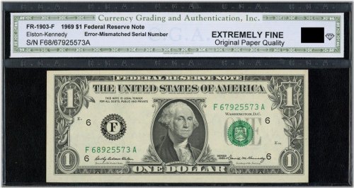 Mismatch Serial Number Atlanta FRN Note