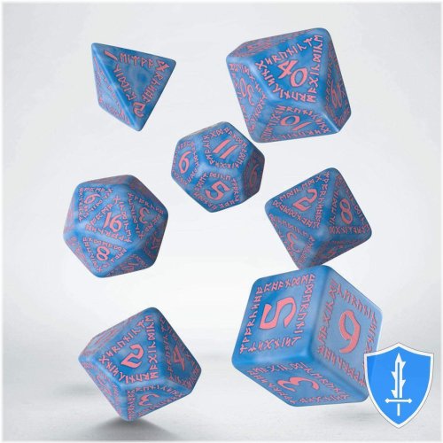 Glacier Frost Runic Dice Set
