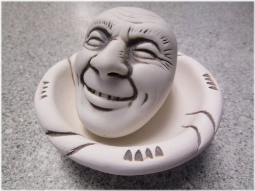 Creepy Face Mortar and Pestle Set