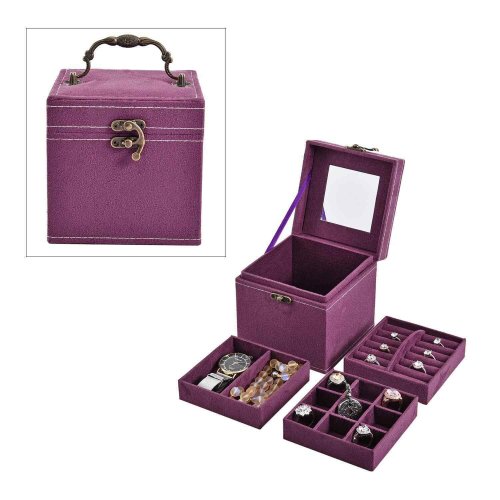 Velvet Orchid Jewelry Organizer