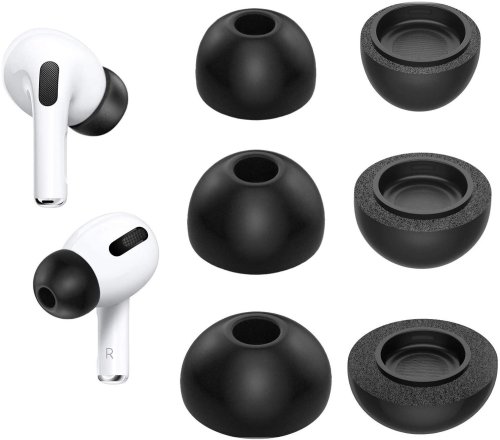 AirPods Pro Memory Foam Ear Tips Set - S/M/L Sizes