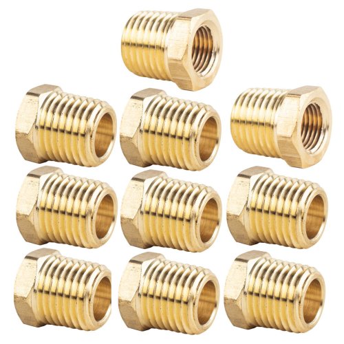 Brass Hex Bushing Adapter Set