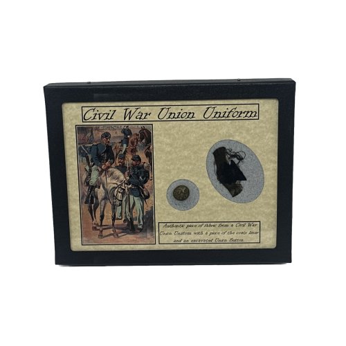 Eagle Union Button Display Set with Authenticity Certificate