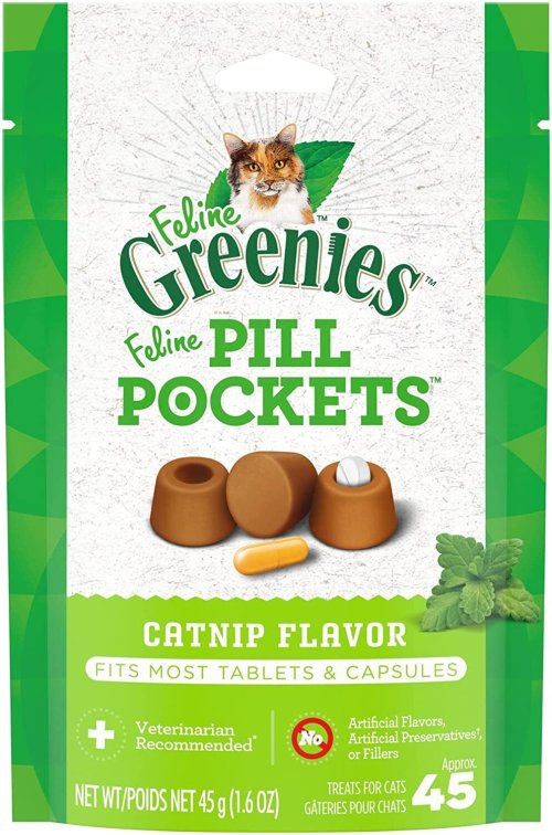 Feline Pill Pockets with Catnip Flavor (45-Count)