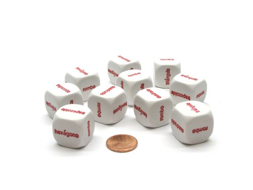 Spanish Word Dice Set