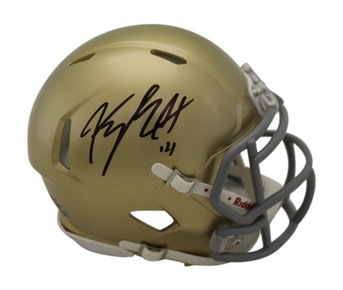 Golden Domer Autographed Mini Helmet