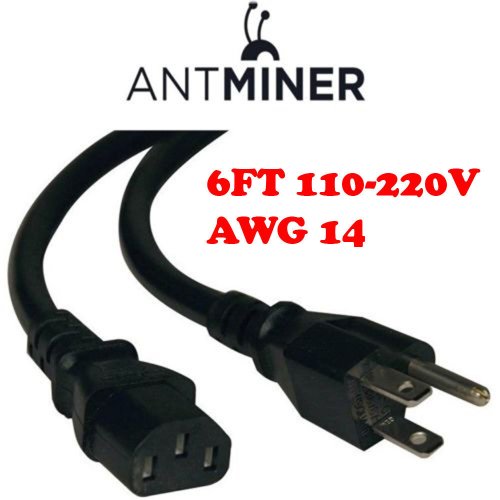 HEAVY AWG14 Power Cord for High-Performance Mining Equipment