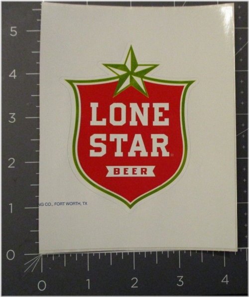 Red Star Brewery Decal