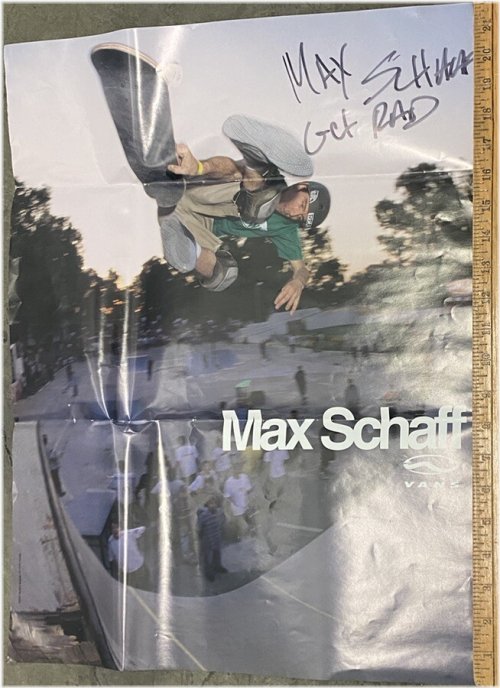 X Games Vans Max Schaaf Tribute Poster
