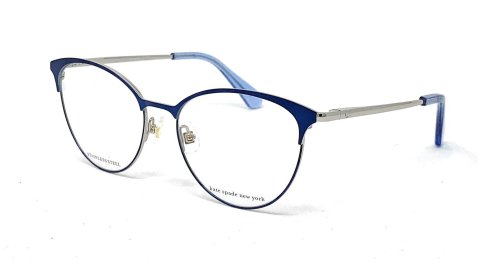 Izabel Blue Silver Cat Eye Frames