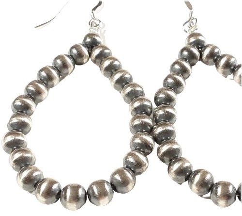 Southwest Sterling Silver Pearl Earrings