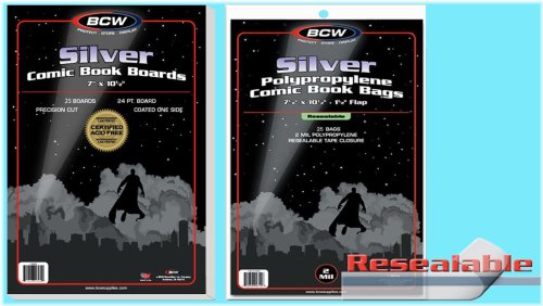 Clear Protection for Comic Books Set