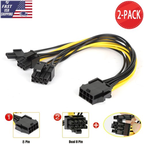 GPU Power Cable Splitter Set