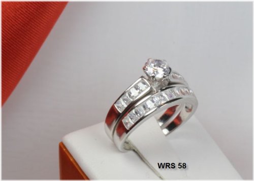 Timeless Elegance Sterling Silver Ring Set