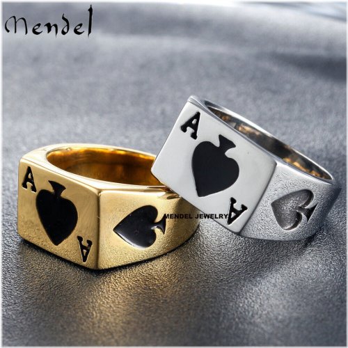 Lucky Poker Ring for Men by MENDEL