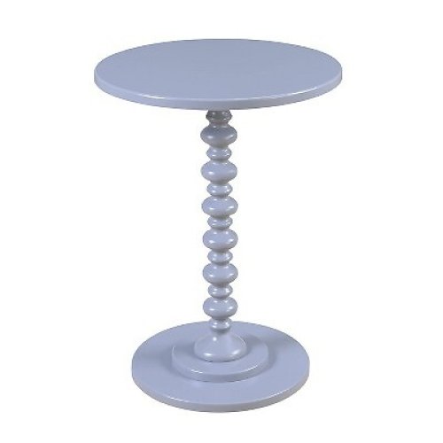 Gray Spindle Palm Table