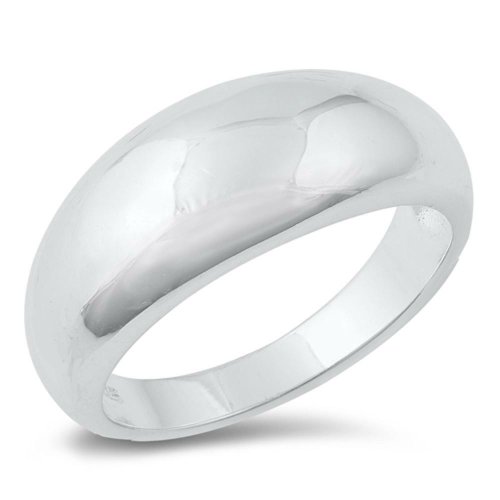 Silver Dome Elegance Ring