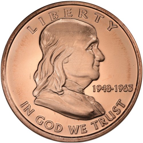 Franklin Legacy Copper Round