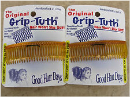 Shell Grip Tuth Shorty Side Combs
