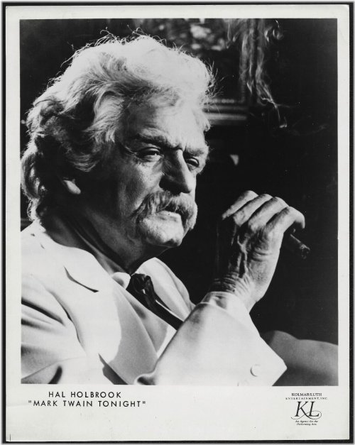 Vintage Hal Holbrook Theater Promo Photograph