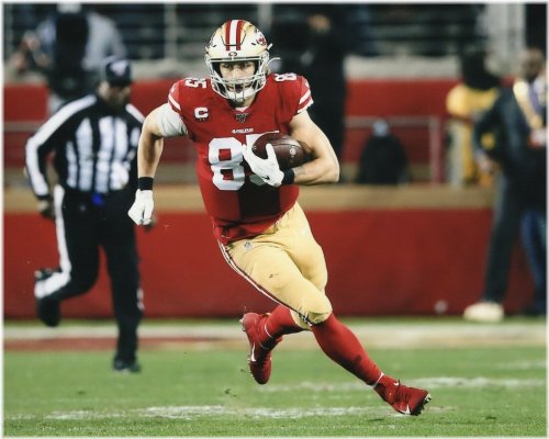 George Kittle Autographed 8x10 Sports Photo