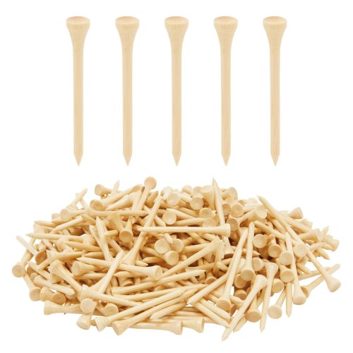 EcoTees: Sustainable Bamboo Wood Golf Tees - 300 Pack