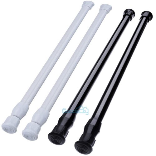 SpringTension Shower Rod Set