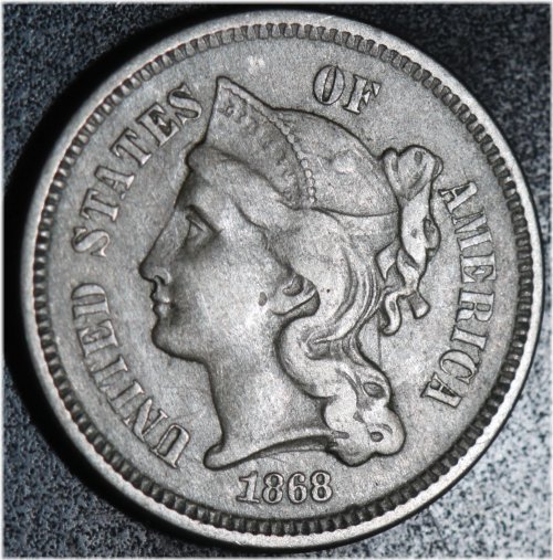 Civil War Era 3-Cent Nickel