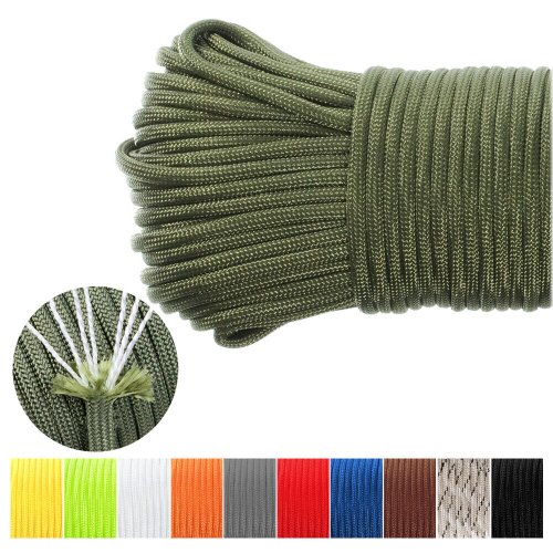 Skyline 550 Nylon Cord: Mil-Spec Parachute Rope for All Your Adventures