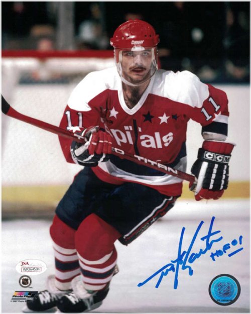Mike Gartner Washington Capitals Autographed 8x10 Photo
