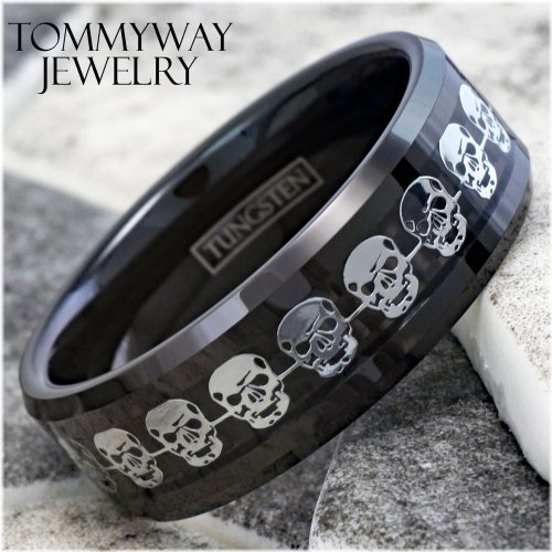 Shadow Skull Carbon Ring