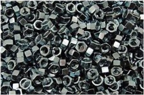 Zinc-Plated Grade 5 Hex Finish Nuts