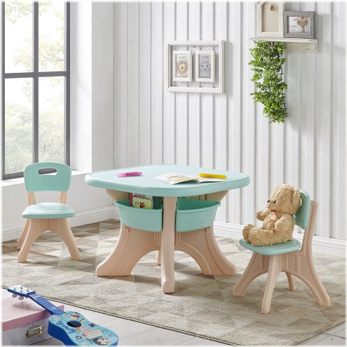 Artistic Adventure Table and Chair Set with Storage