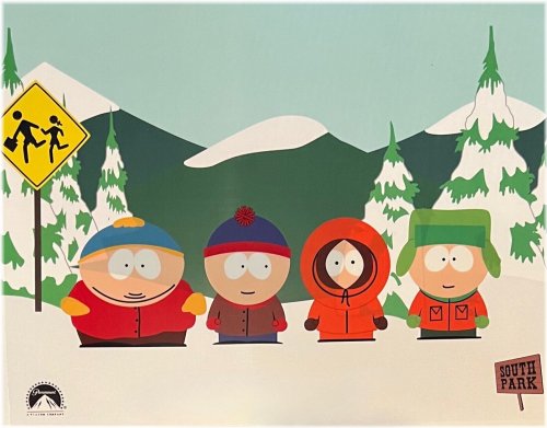 South Park Character Portrait