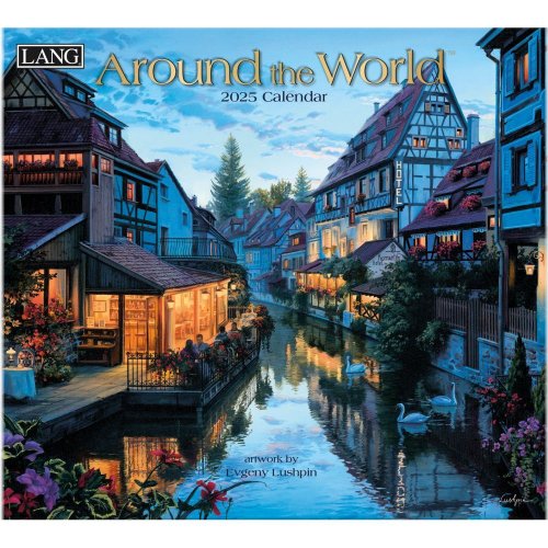 Wanderlust 2025 Calendar by Evgeny Lushpin