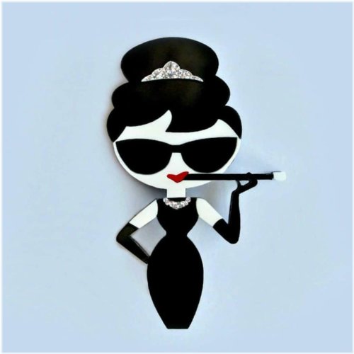 Holly Golightly Brooch