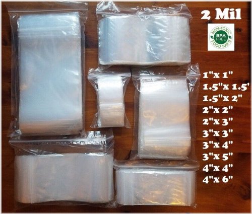 SnapSafe Clear Seal Bags