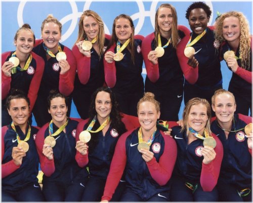 Golden Moments: Women's Water Polo Team at Rio 2016 Olympics