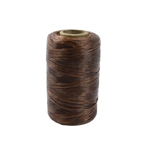 Brown Waxed Beading Thread